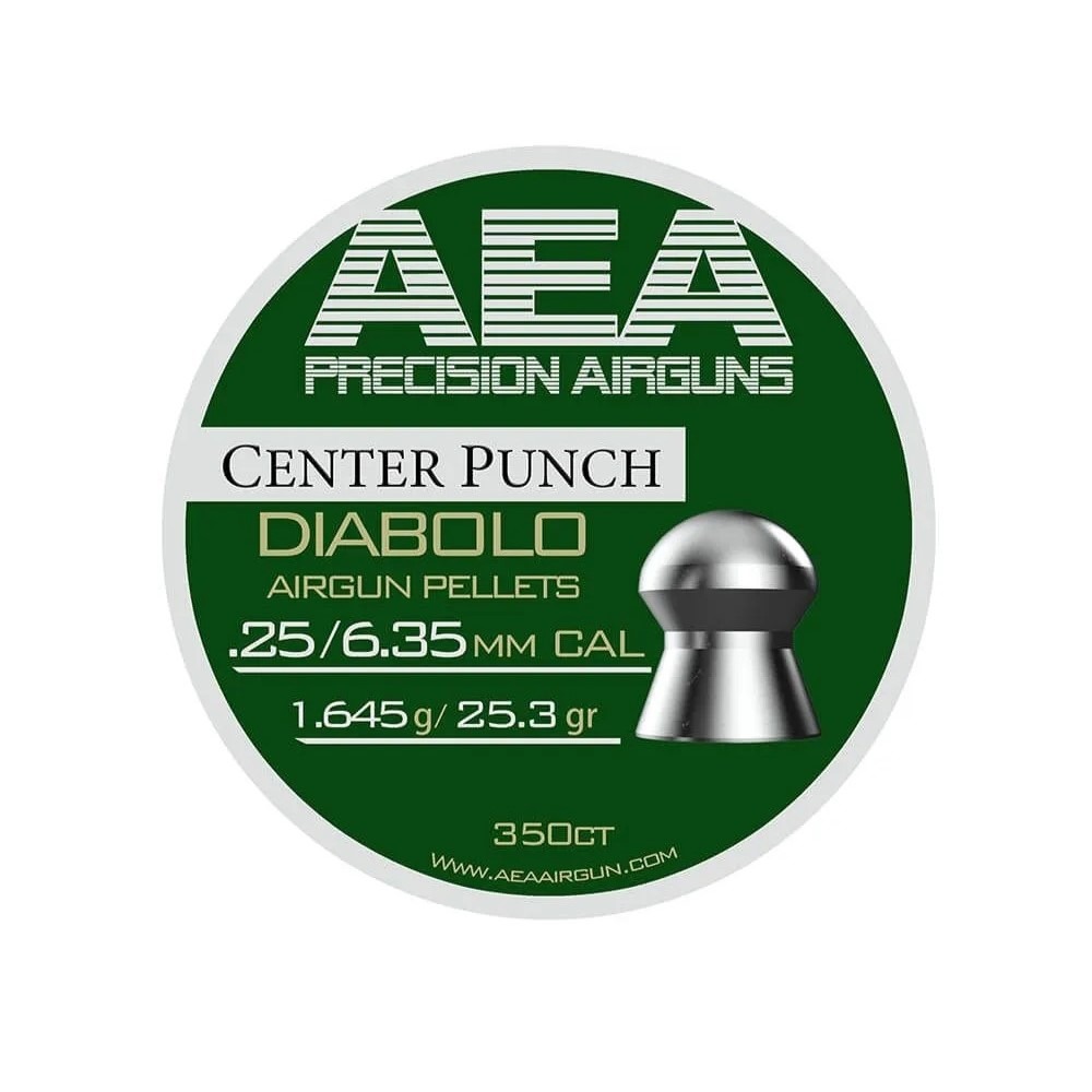 AEA Center Punch Pellets .25 25.3gr AEA Center Punch Pellets .25 25.3gr