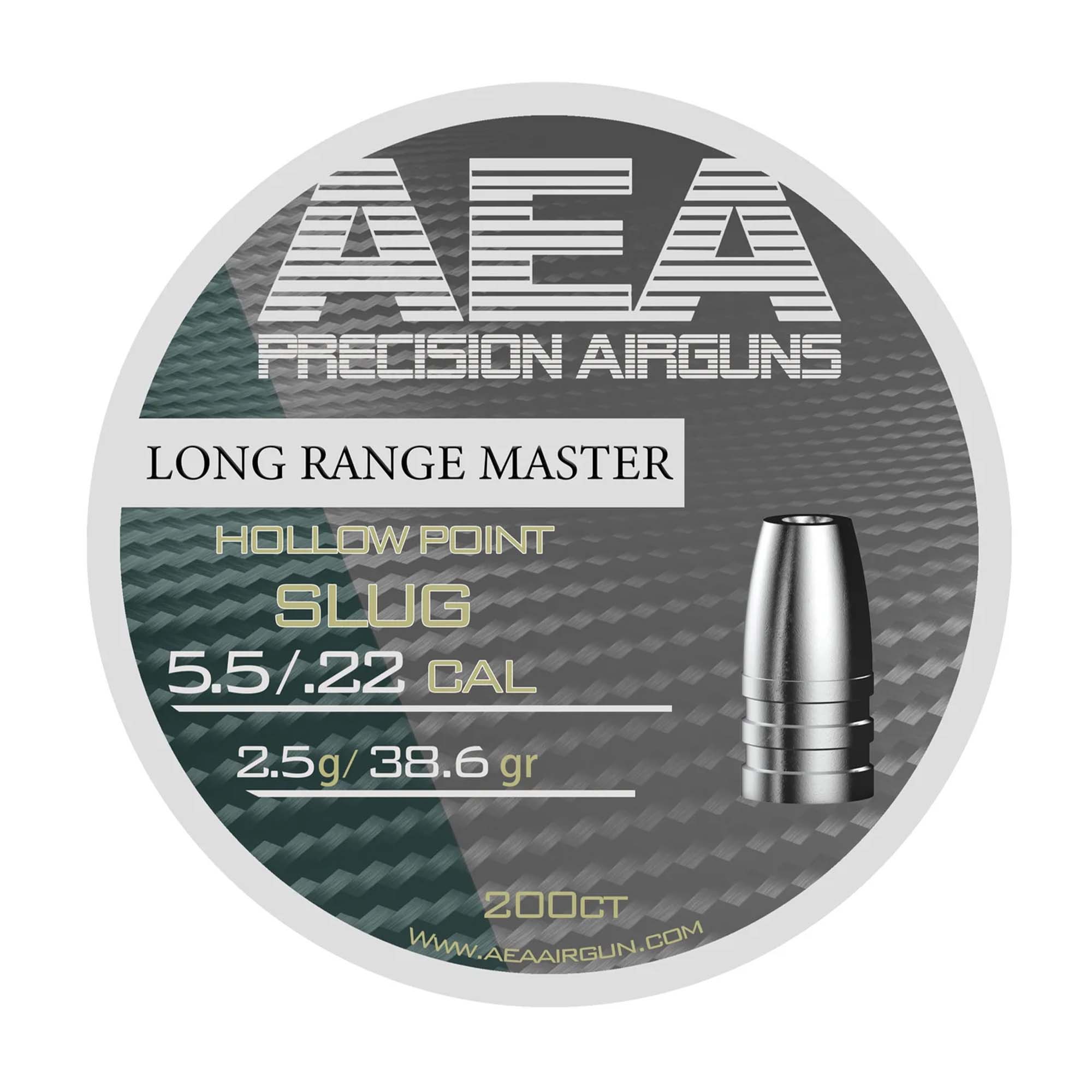 slugs-long-range-master-hollow-point-55mm-22-386gr-aea-1 AEA Slugs Long Range Master .22
